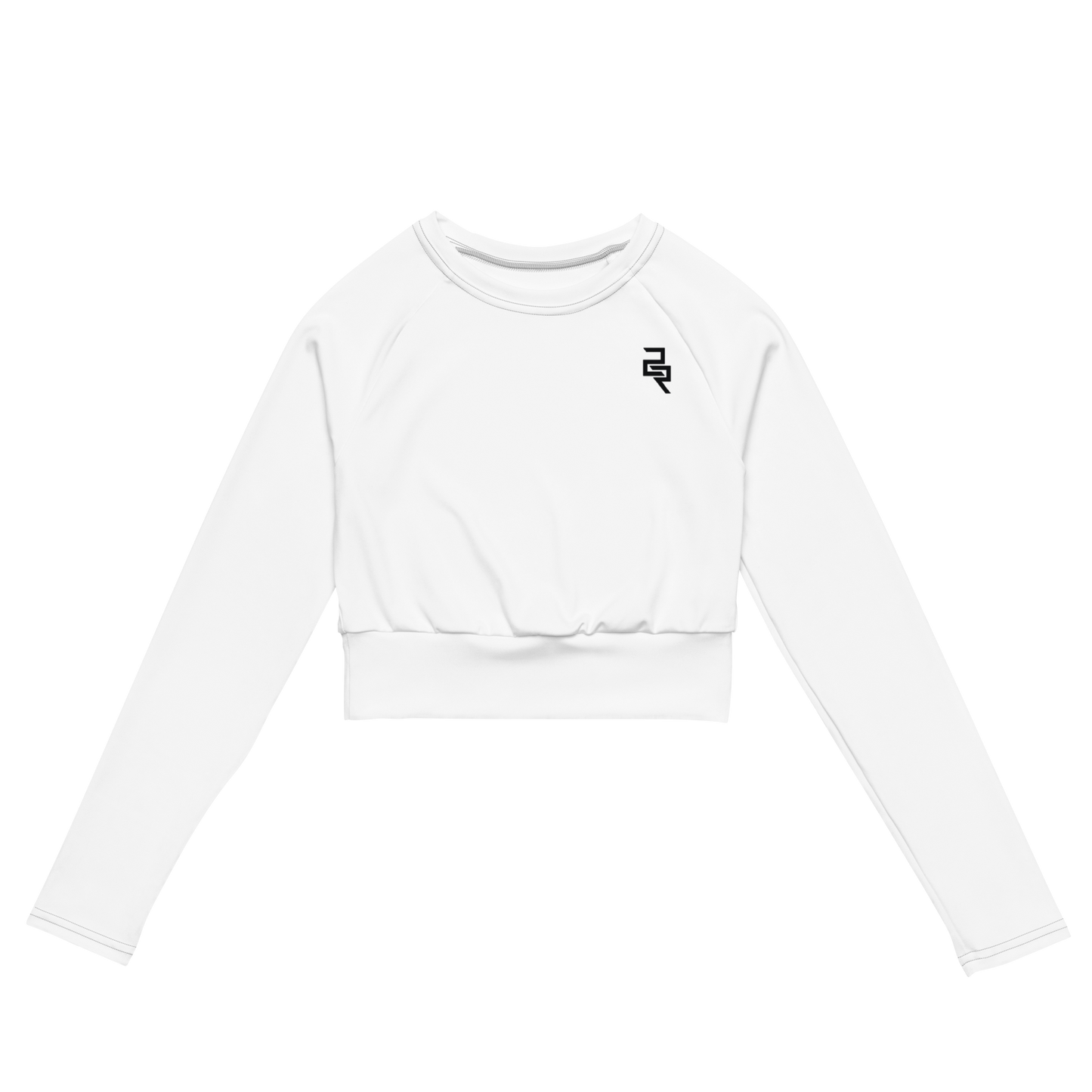 Women's Long Sleeve Cropped Logo
