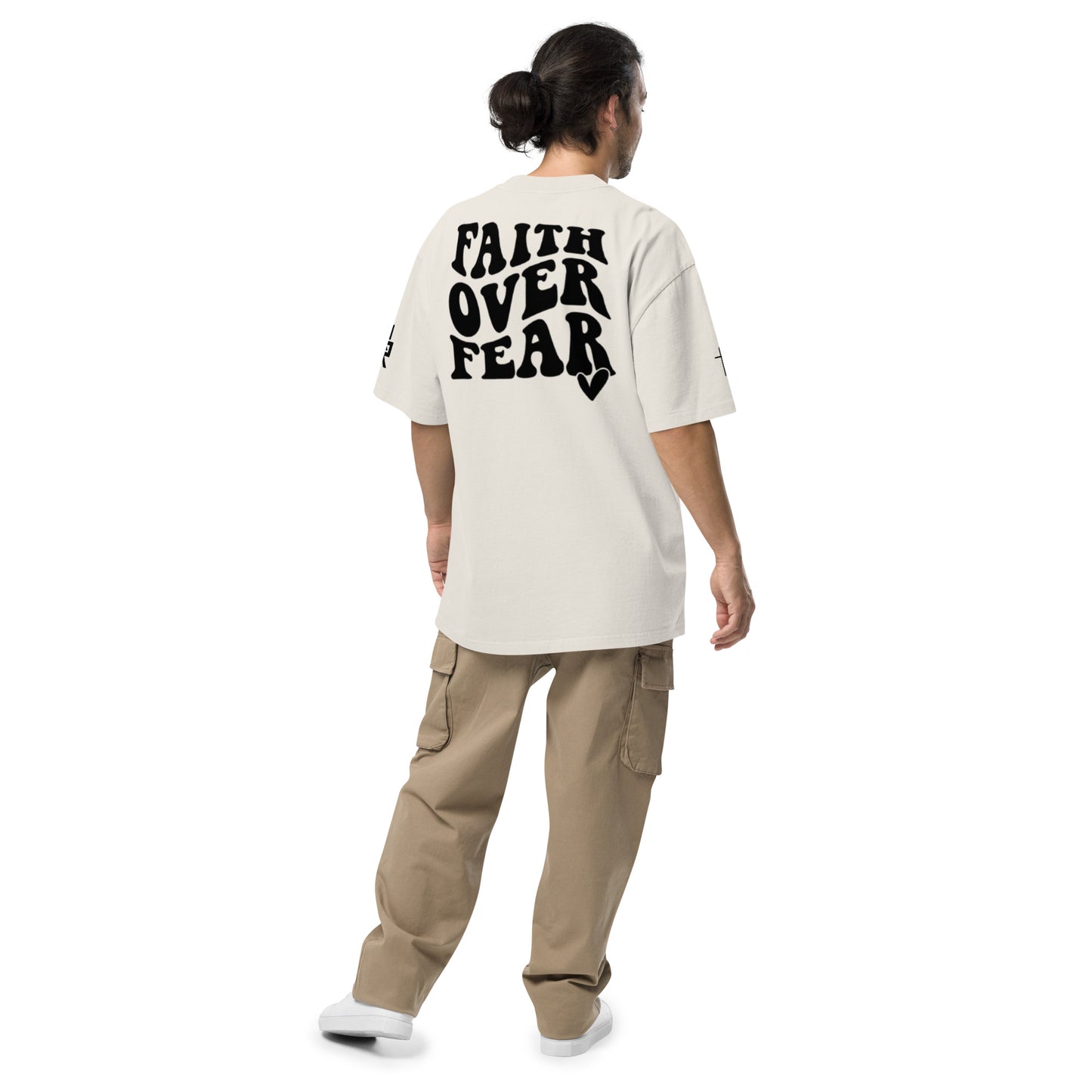 Oversized Faith Over Fear