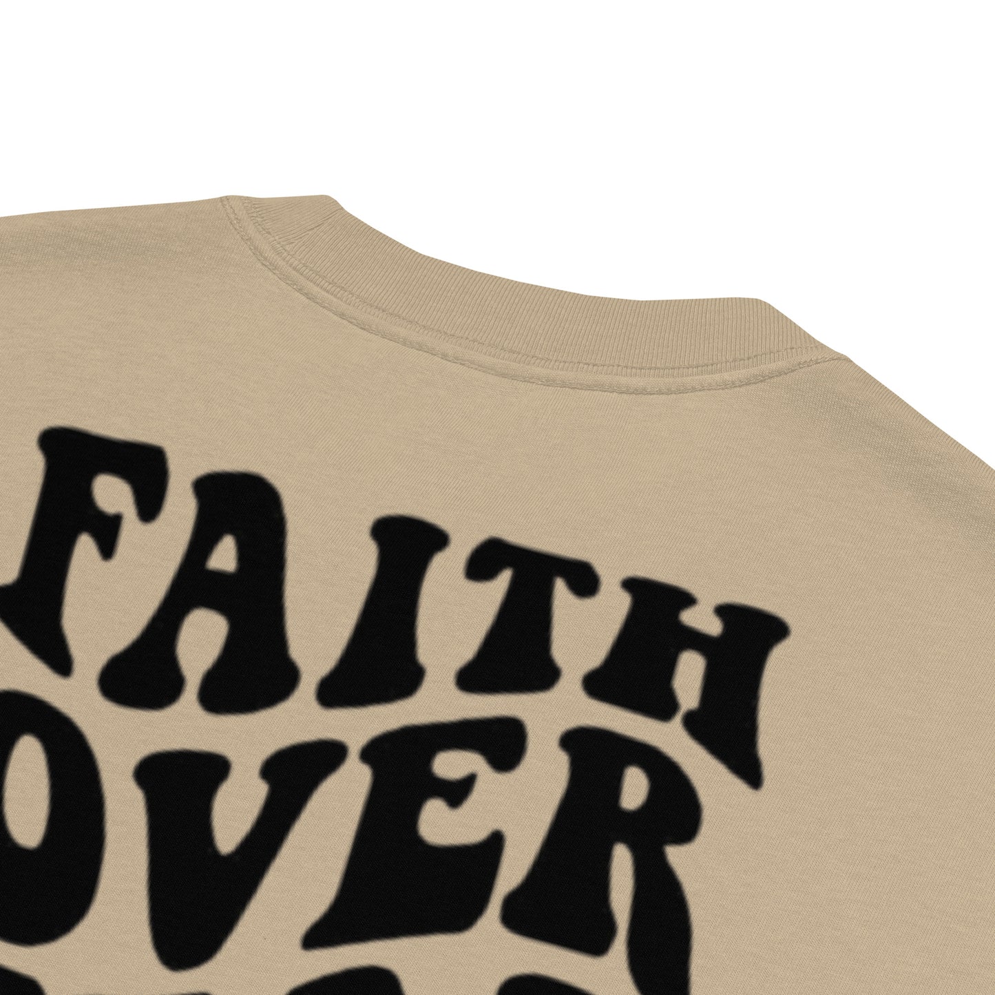 Oversized Faith Over Fear