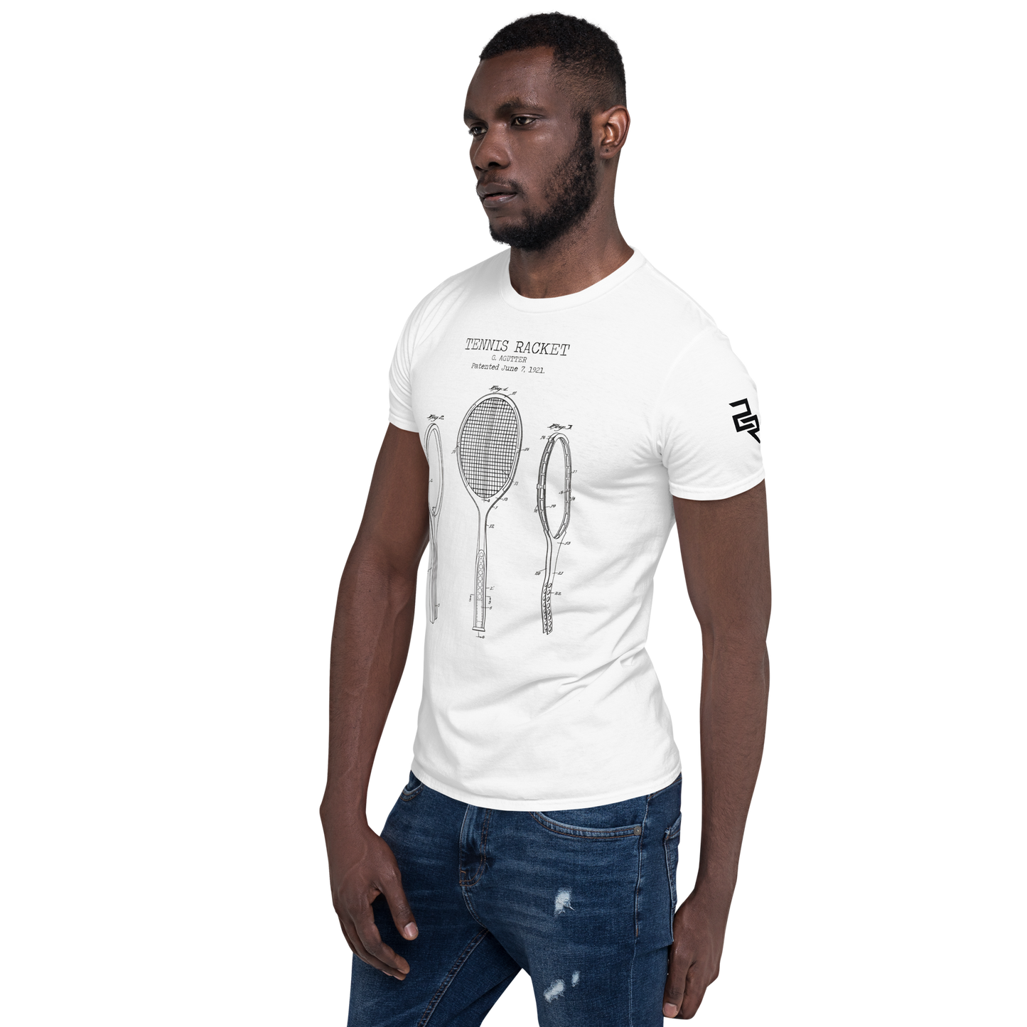 Racket Design T-Shirt