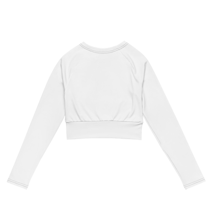Women's Long Sleeve Cropped Logo