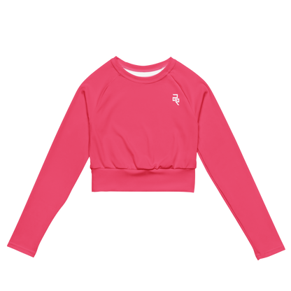 Women's Long Sleeve Cropped Logo
