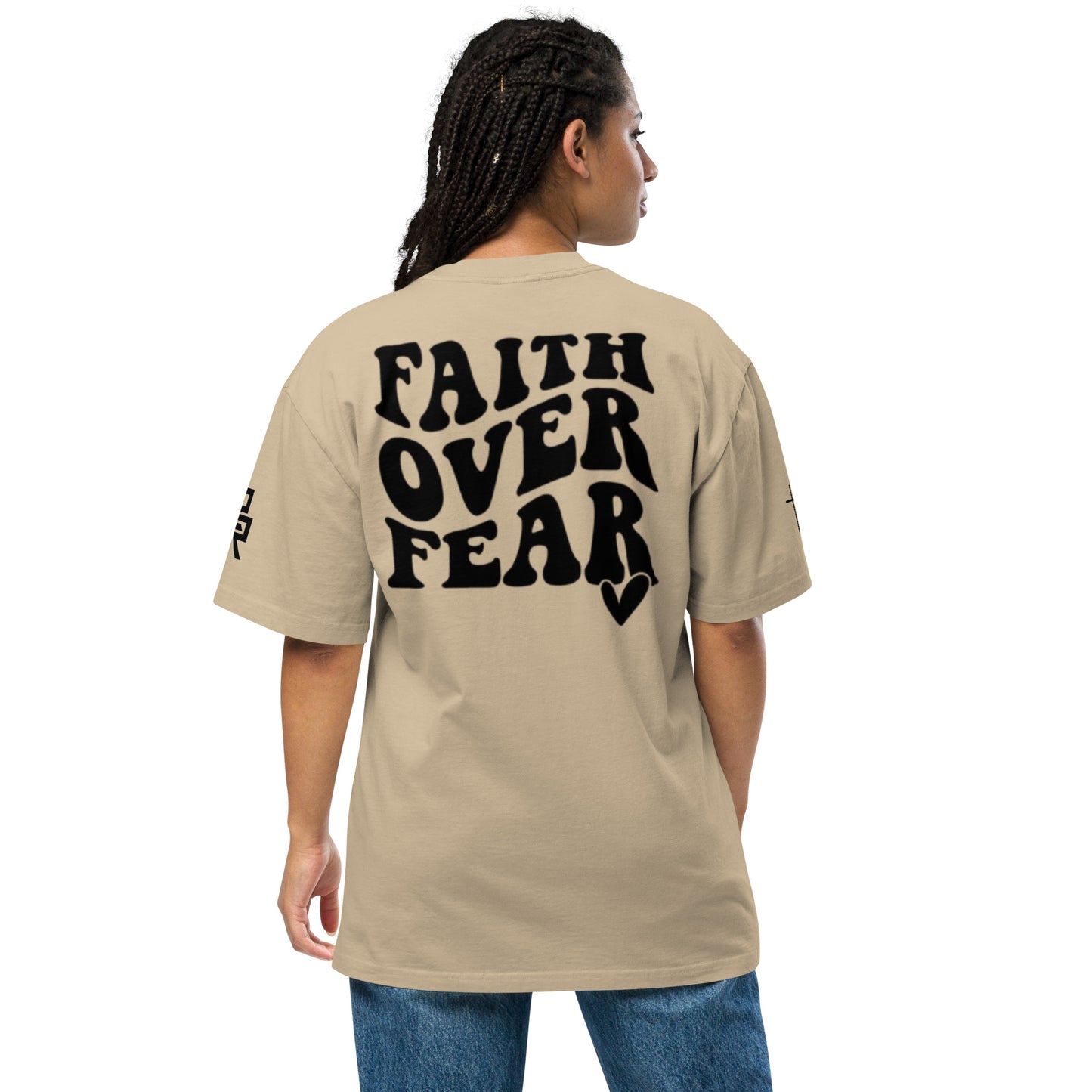 Oversized Faith Over Fear