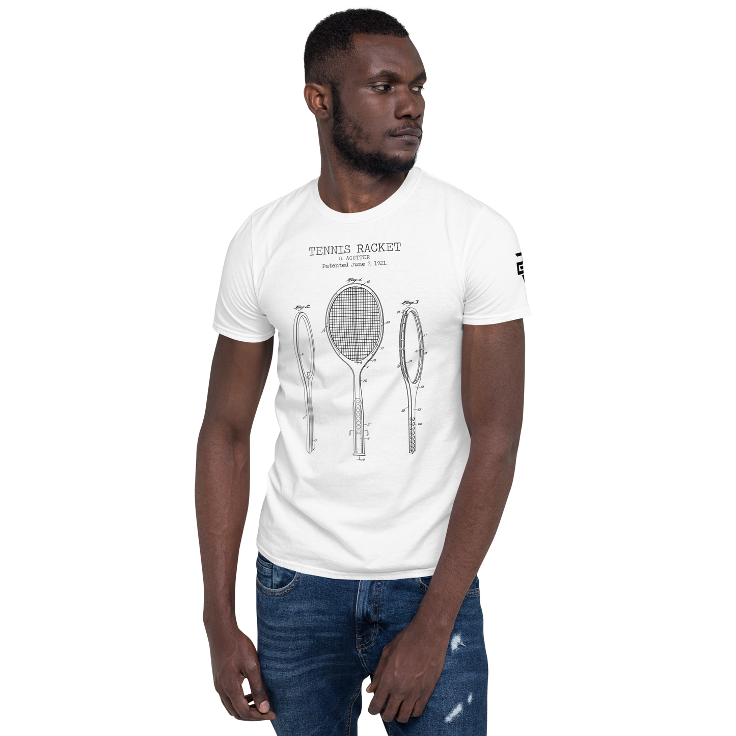 Racket Design T-Shirt