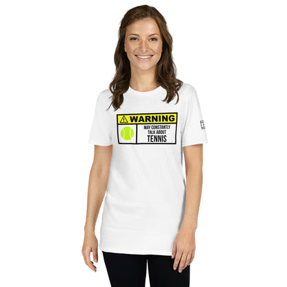 Tennis Warning T-Shirt