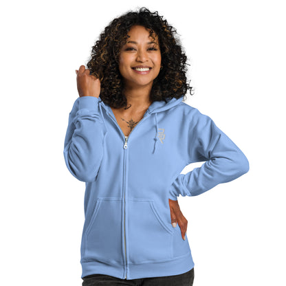 Logo Zip Hoodie