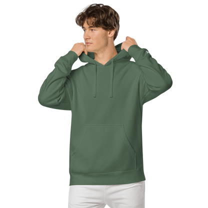 Embroidery Logo pigment-dyed hoodie