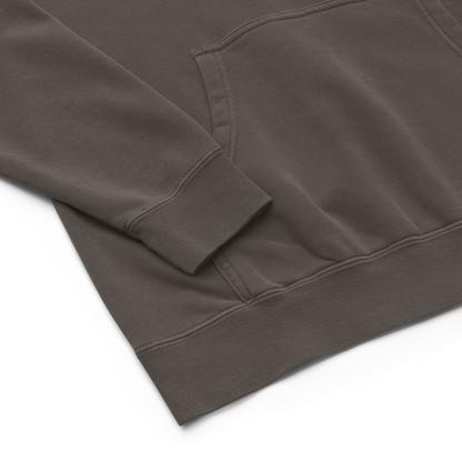 Embroidery Logo pigment-dyed hoodie