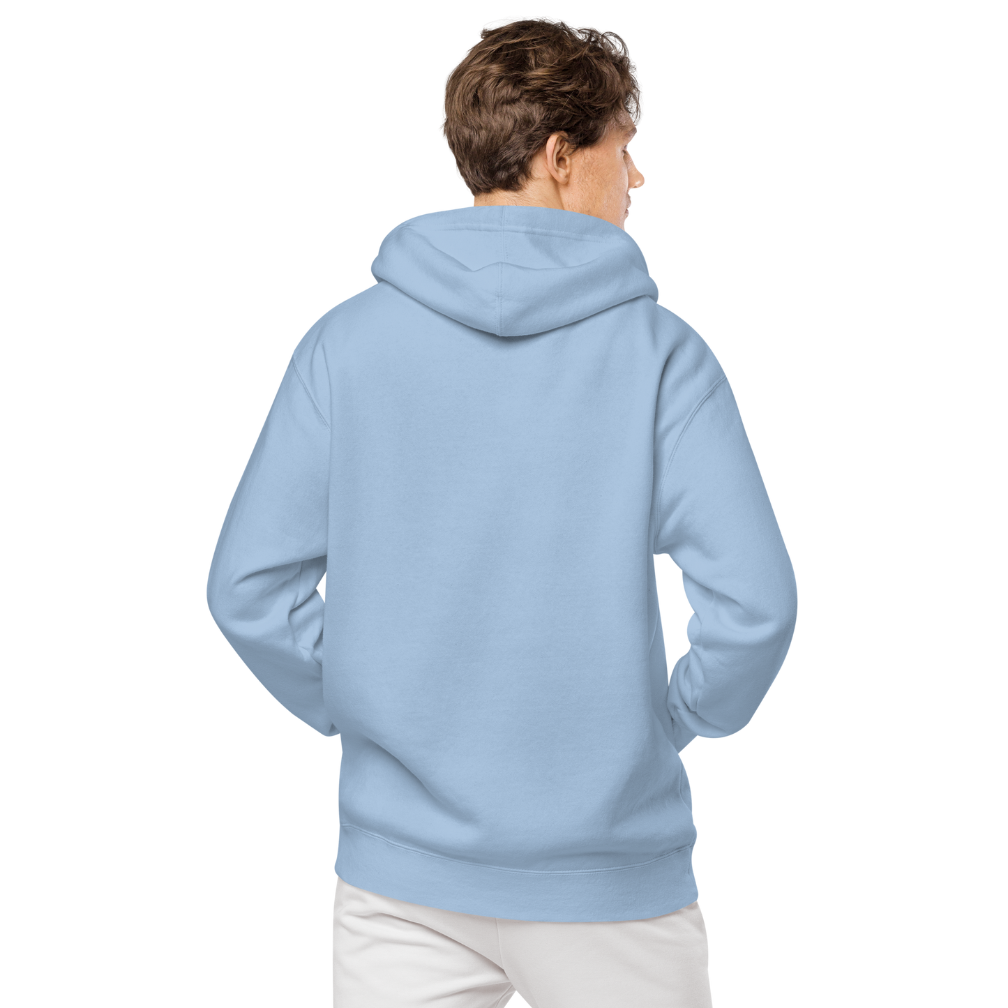 Embroidery Logo pigment-dyed hoodie