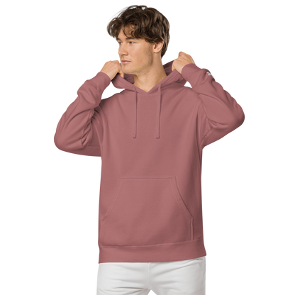 Embroidery Logo pigment-dyed hoodie