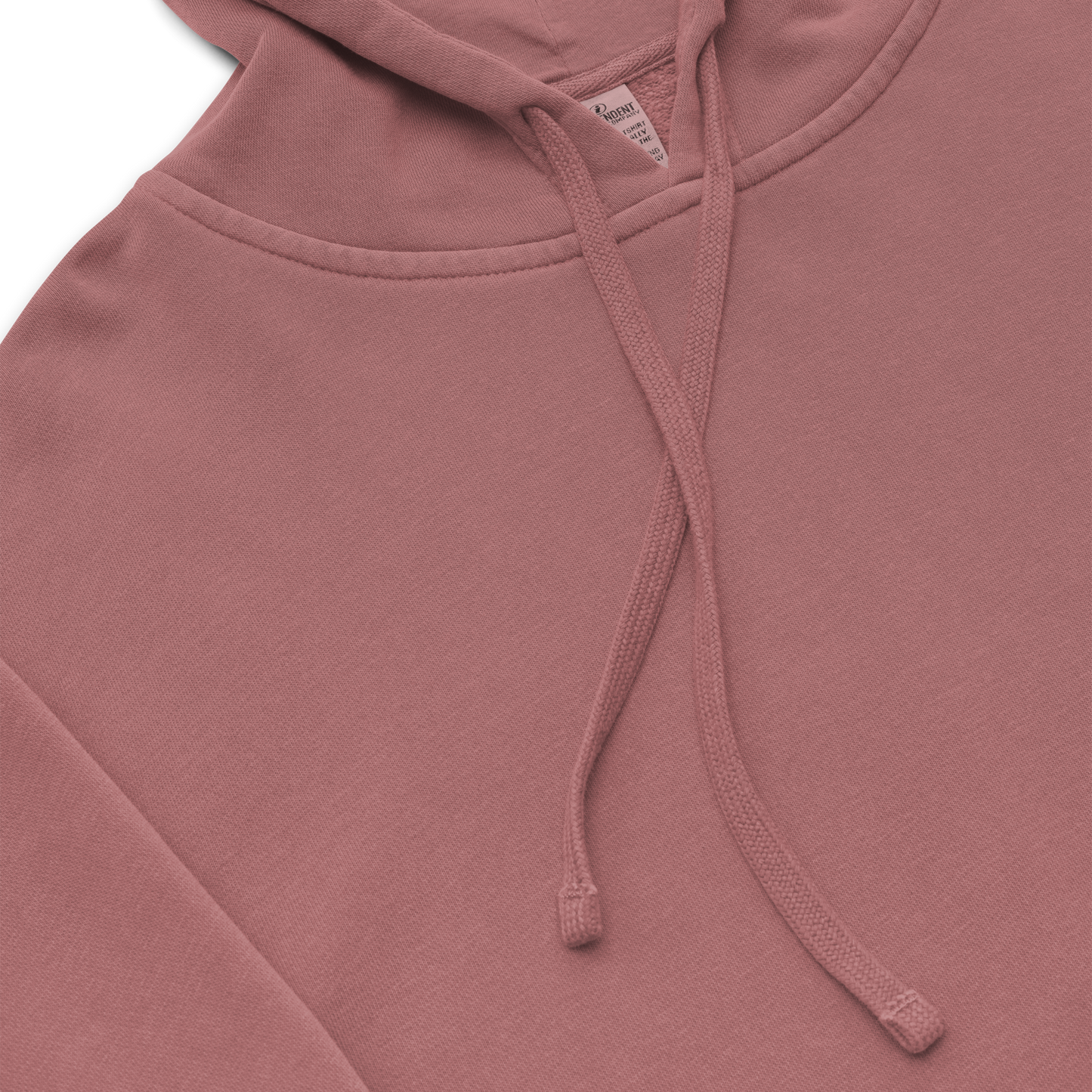 Embroidery Logo pigment-dyed hoodie