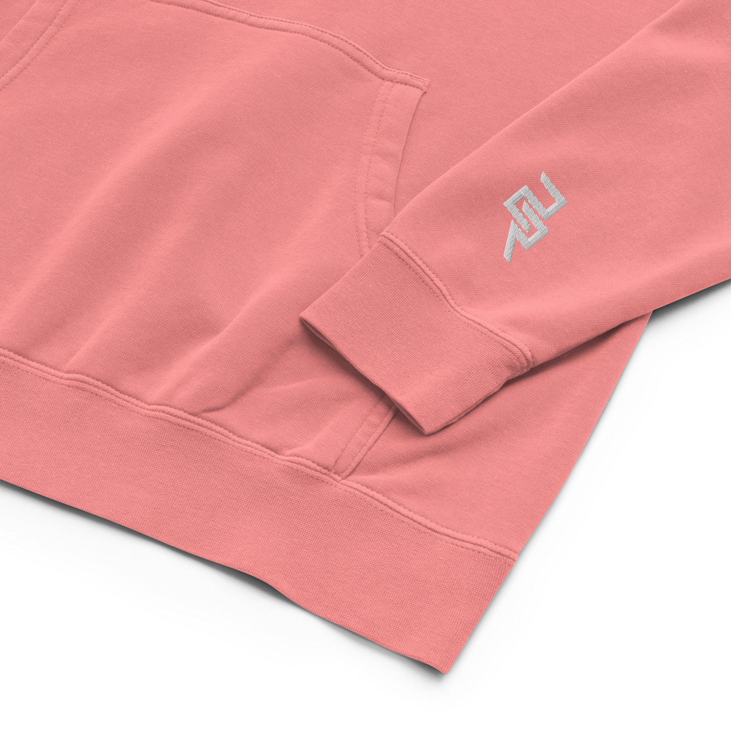 Embroidery Logo pigment-dyed hoodie