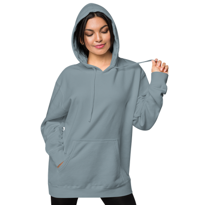 Embroidery Logo pigment-dyed hoodie