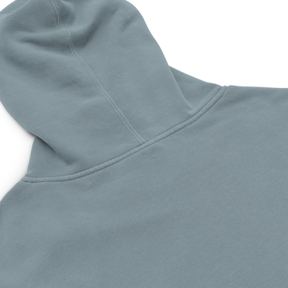 Embroidery Logo pigment-dyed hoodie