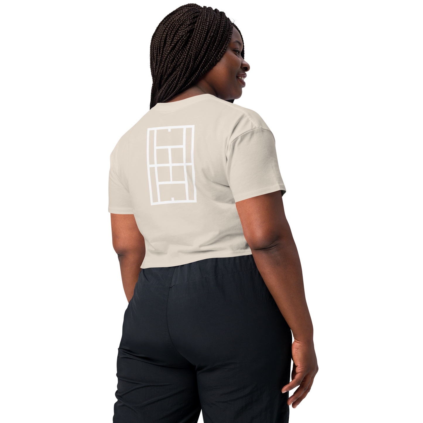 Women's Court Cropped Tee