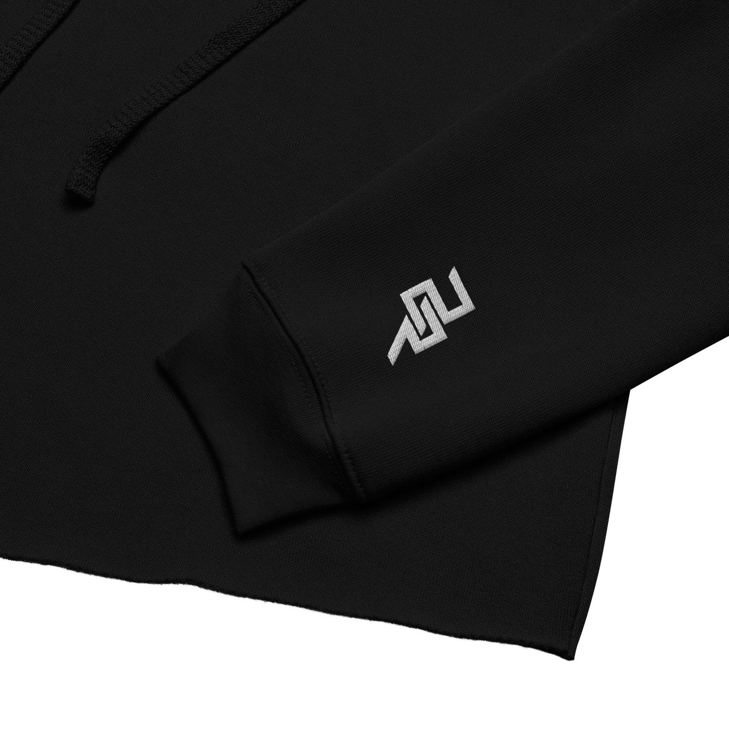 Court Fleece Cropped Hoodie