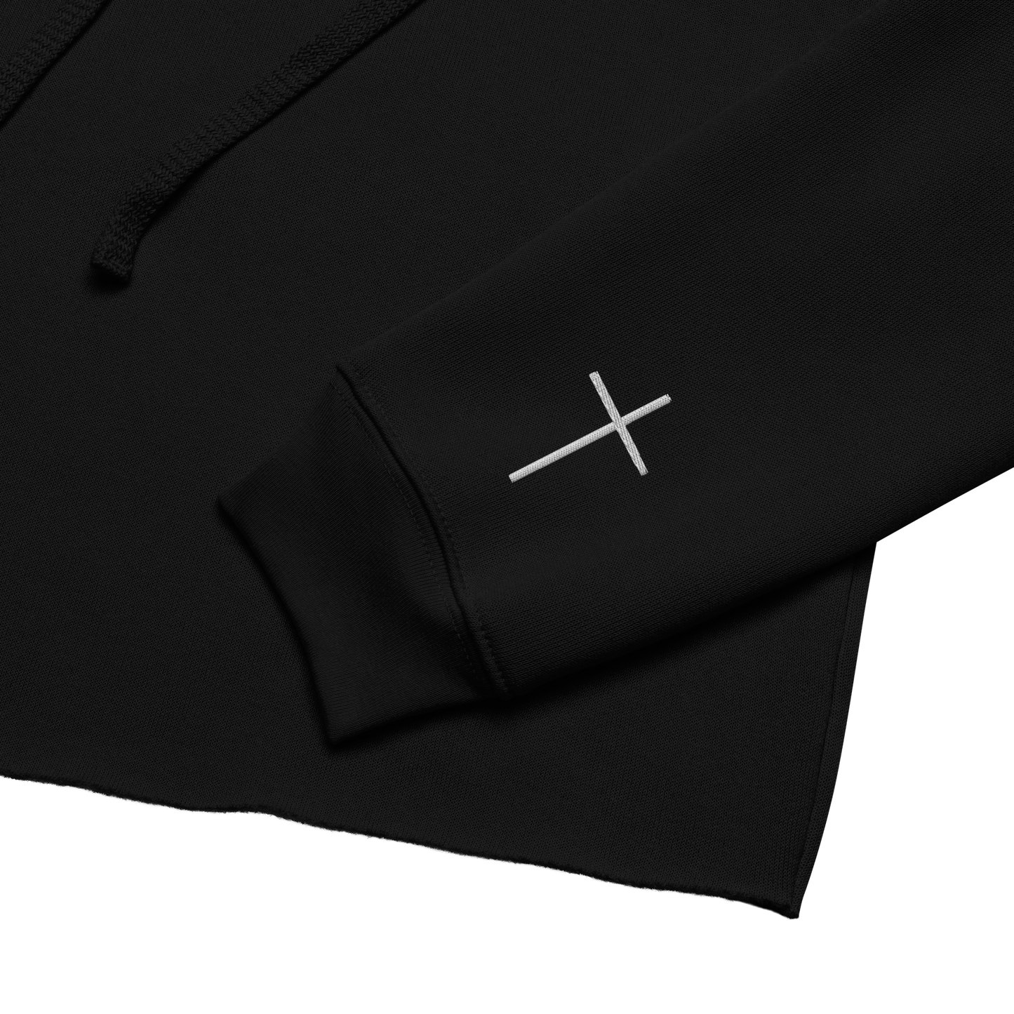 Fleece Cropped Hoodie Fear God