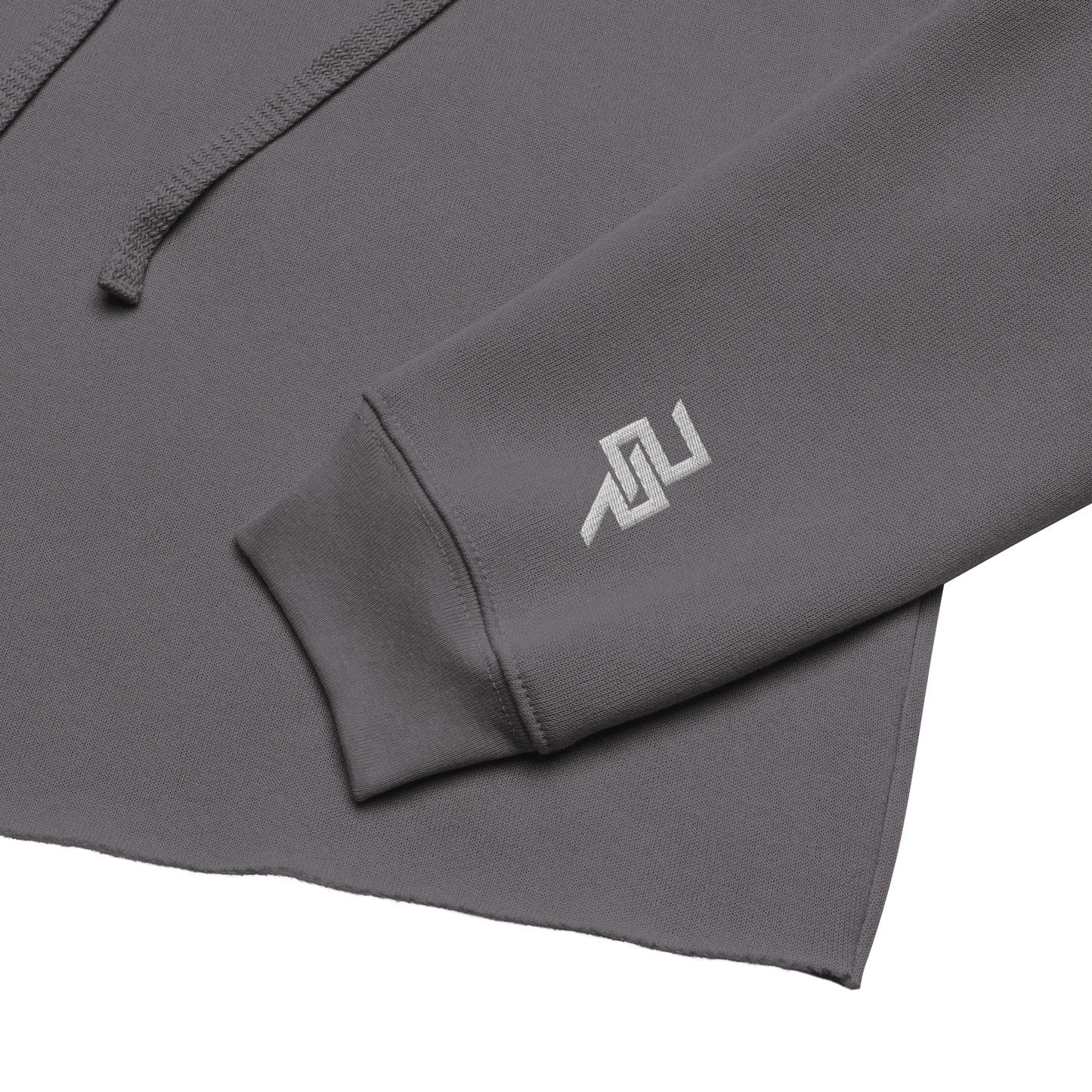 Court Fleece Cropped Hoodie