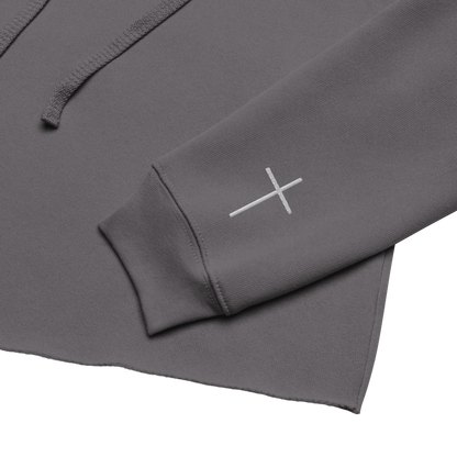 Fleece Cropped Hoodie Fear God